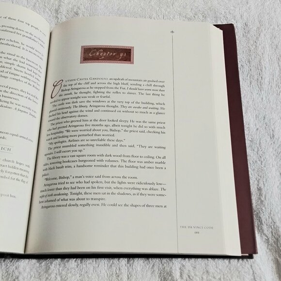 'The DaVinci Code' Special Illustrated Edition Hardcover by Dan Brown!! - Picture 3 of 7